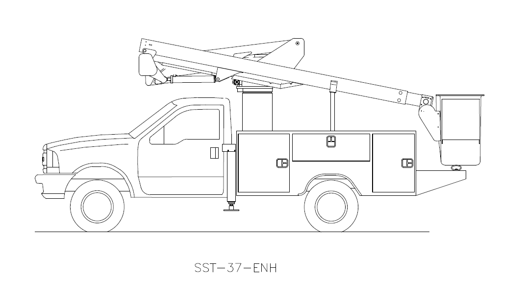 Bucket Truck SST-37-ENH