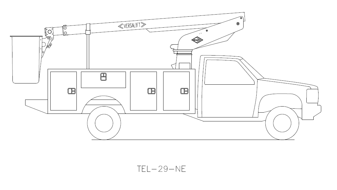 Bucket Truck TEL-29-NE