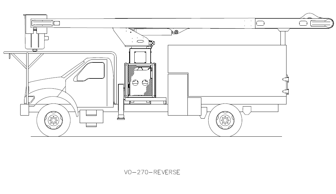 Bucket Truck VO-270-REVERSE