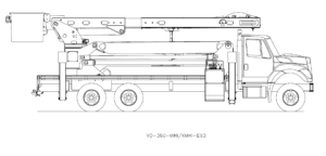Bucket Truck VO-360-MHI-XMHI-E85VO-360-MHI-XMHI-E93