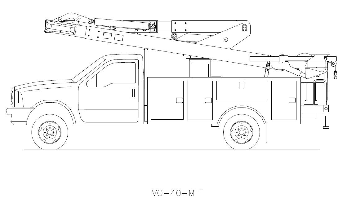 Bucket Truck VO-40-MHI