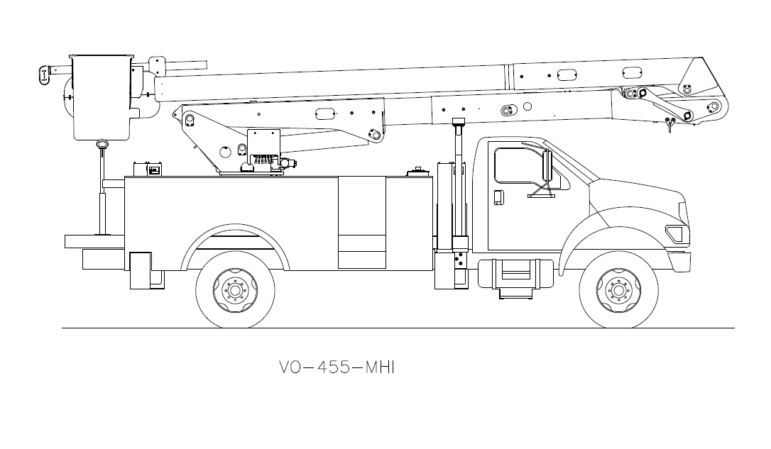 Bucket Truck VO-455-MHI