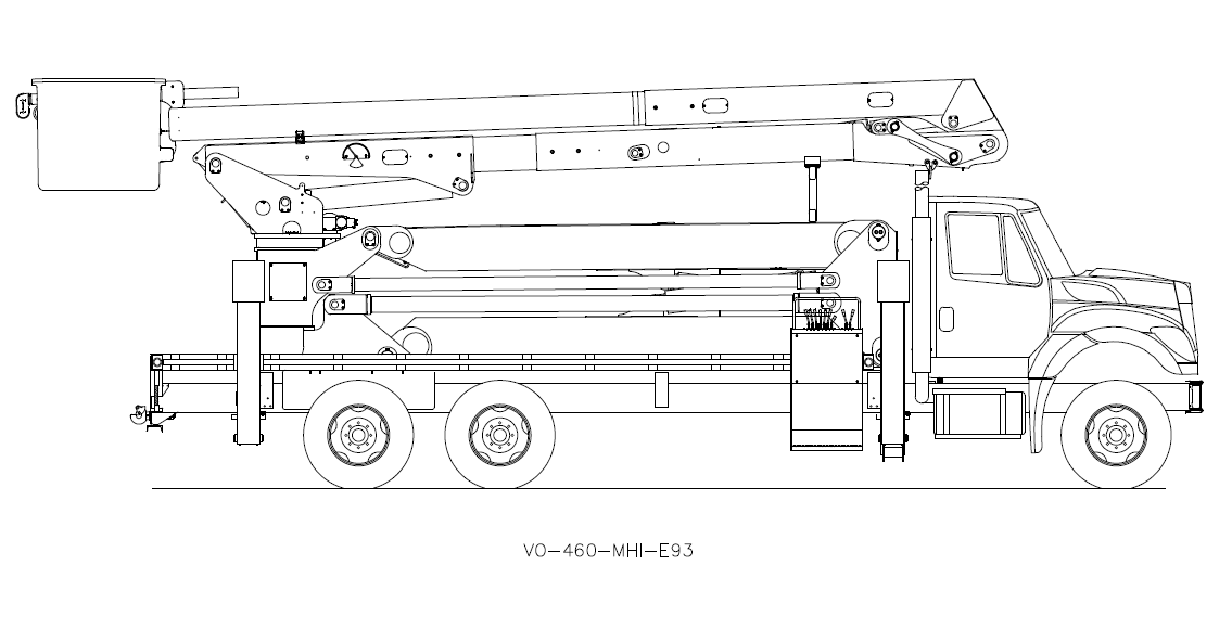 Bucket Truck VO-460-MHI-E93