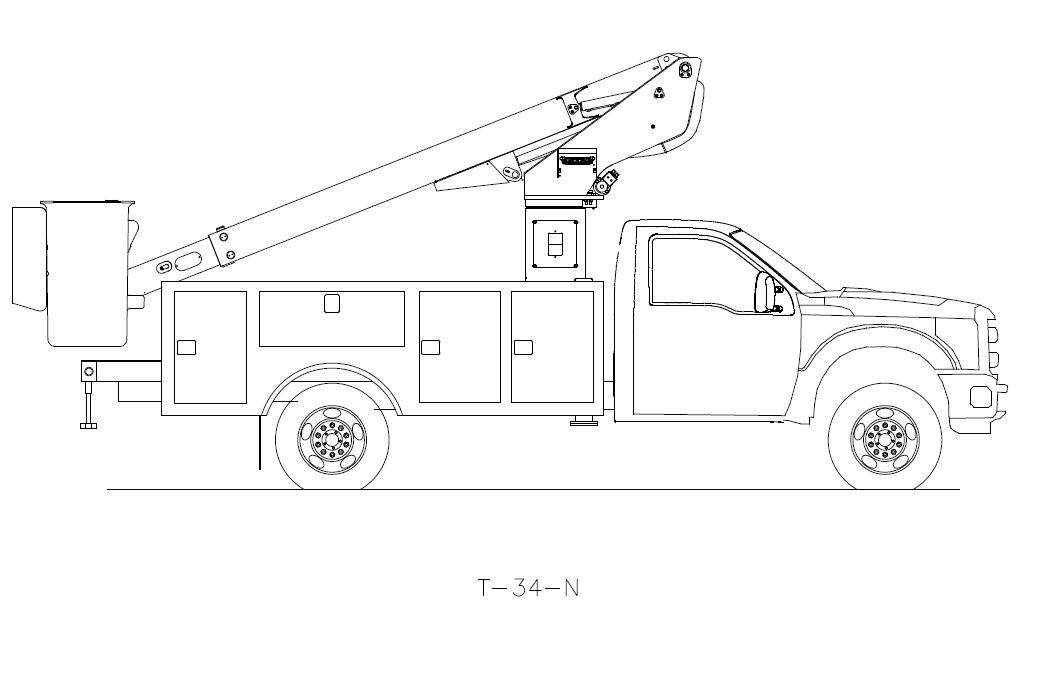 Bucket Truck T-34-N