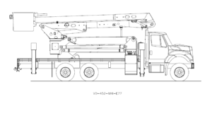 Bucket Truck VO-452-MHI-E77