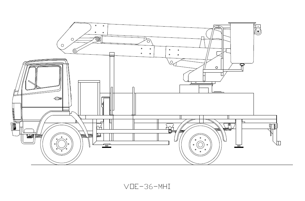 Bucket Truck VOE-36-MHI