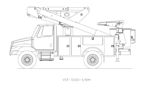 Bucket Truck VST-5000-I-MHI