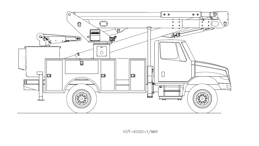 Bucket Truck | Versalift - VST-6000-MHI Articulated Telescopic