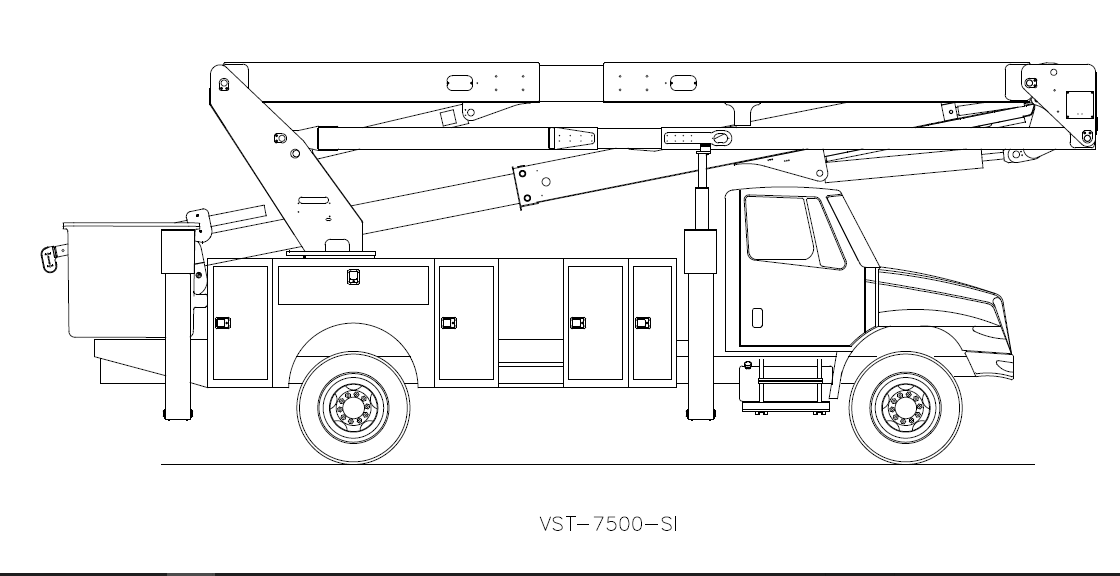 Bucket Truck VST-7500-SI