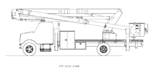 Bucket Truck VST-8000-I-MHI