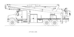 Bucket Truck VST-8500-I-MHI