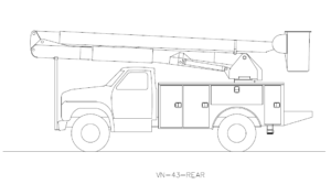 Bucket Truck VN-43-REAR