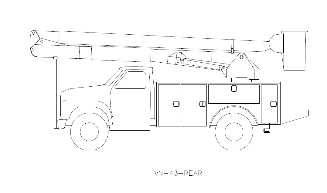 Bucket Truck VN-43-REAR