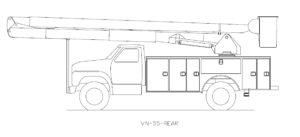Bucket Truck VN-55-REAR
