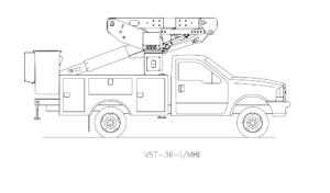 Bucket Truck VST-36-I-MHI