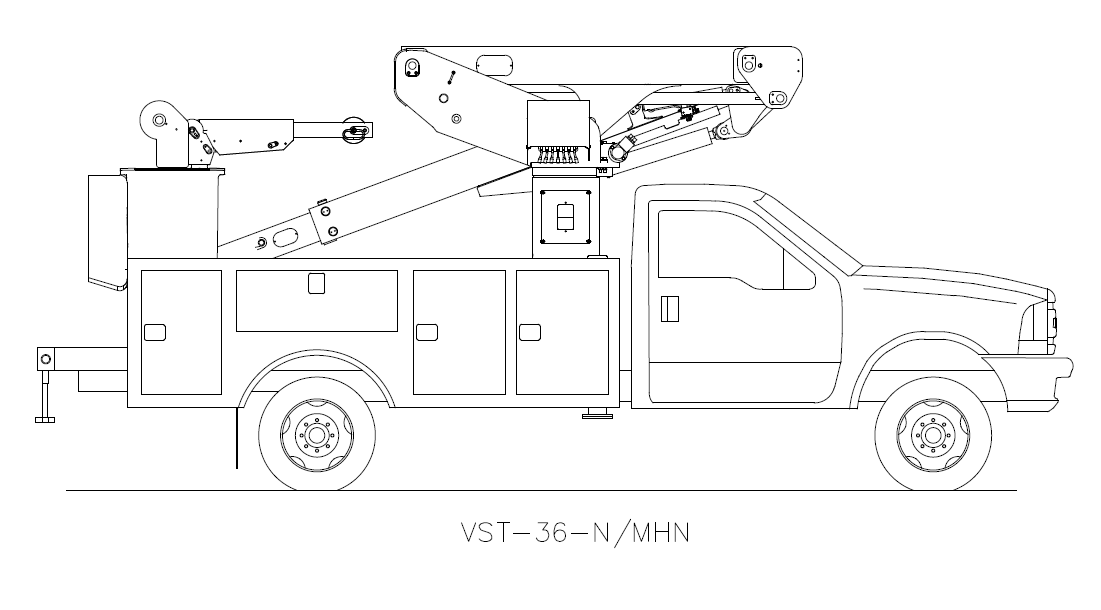 Bucket Truck VST-36-N-MHN