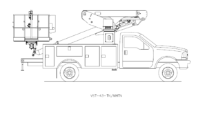Bucket Truck VST-43-TN-MHTN