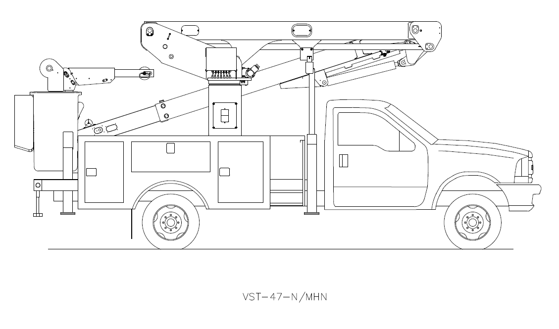 Bucket Truck VST-47-N-MHN