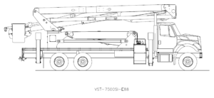 Bucket Truck VST-7500SI-E88