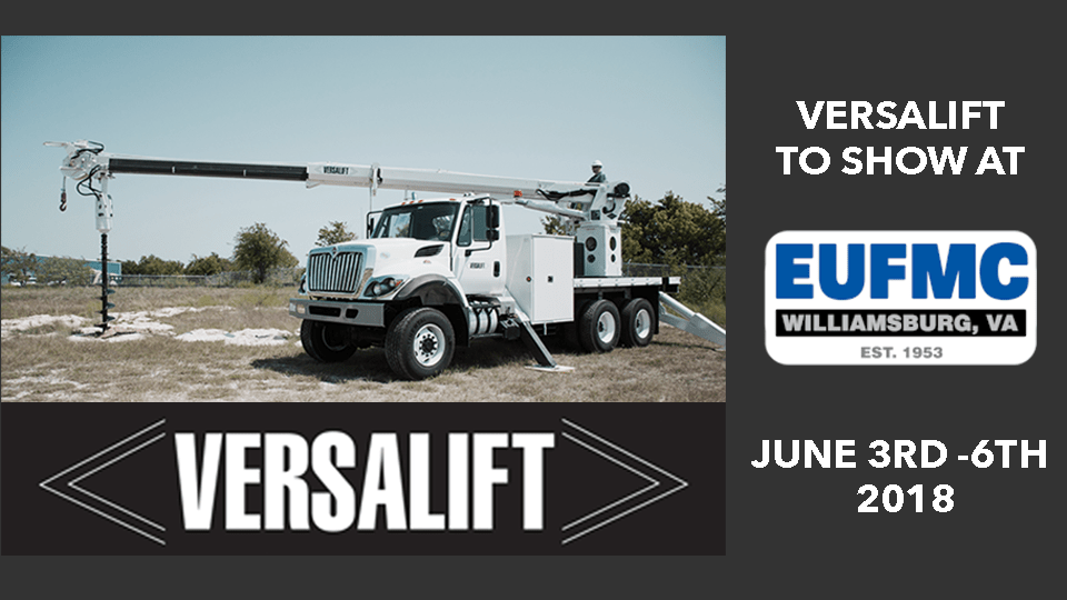 Aerial Lift Manufacturer Versalift to Sponsor 2018 EUFMC Conference